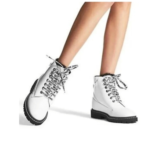 Jimmy Choo - White Voyager Boot - Picture 3 of 6